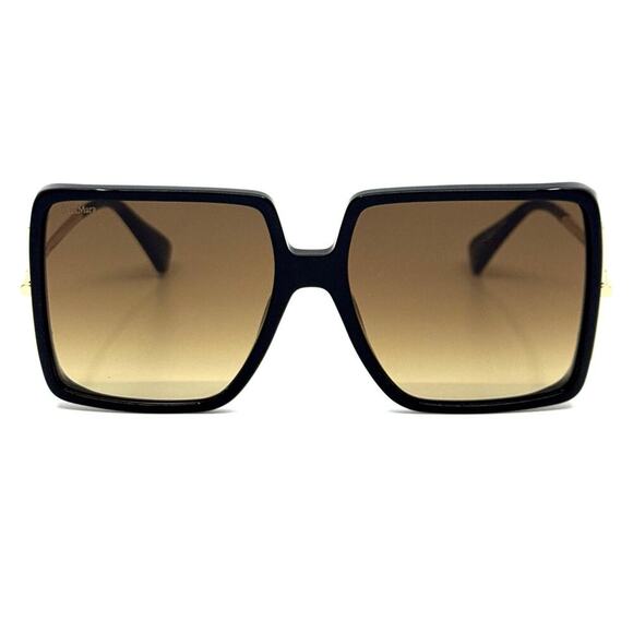 NEW!! MAXMARA Sunglasses Malibu4 MM0003 01F Authentic - Picture 3 of 12